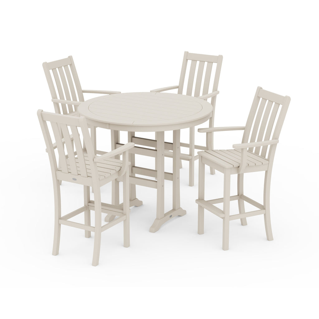 Vineyard 5-Piece Round Bar Set