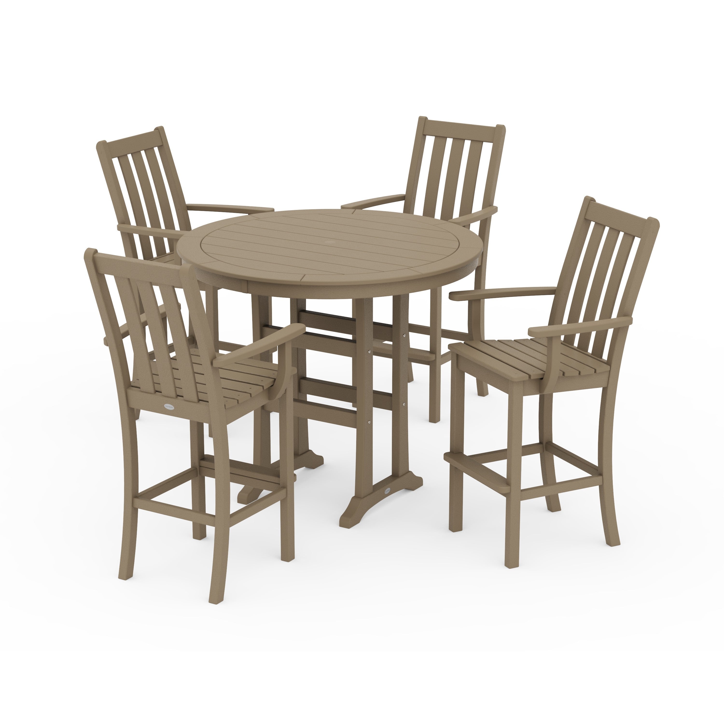 Vineyard 5-Piece Round Bar Set