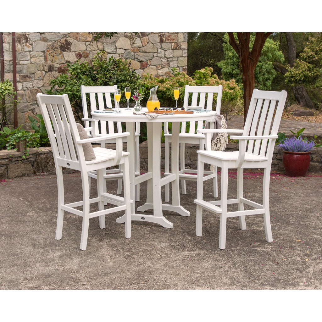 Vineyard 5-Piece Round Bar Set