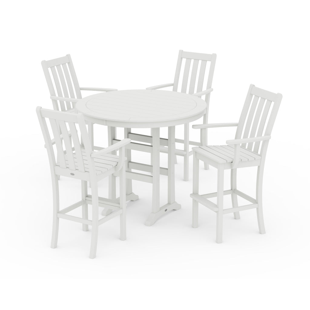 Vineyard 5-Piece Round Bar Set