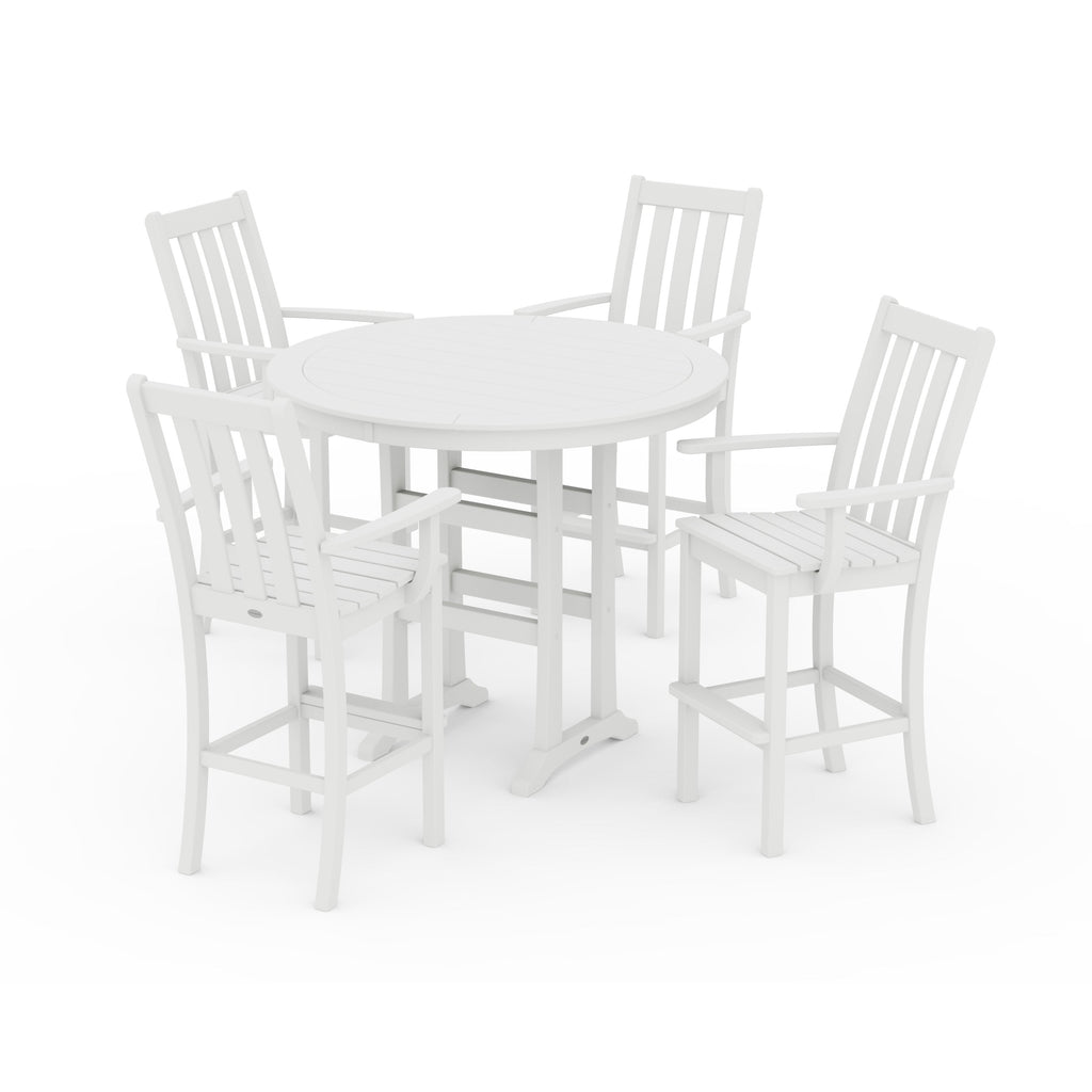 Vineyard 5-Piece Round Bar Set